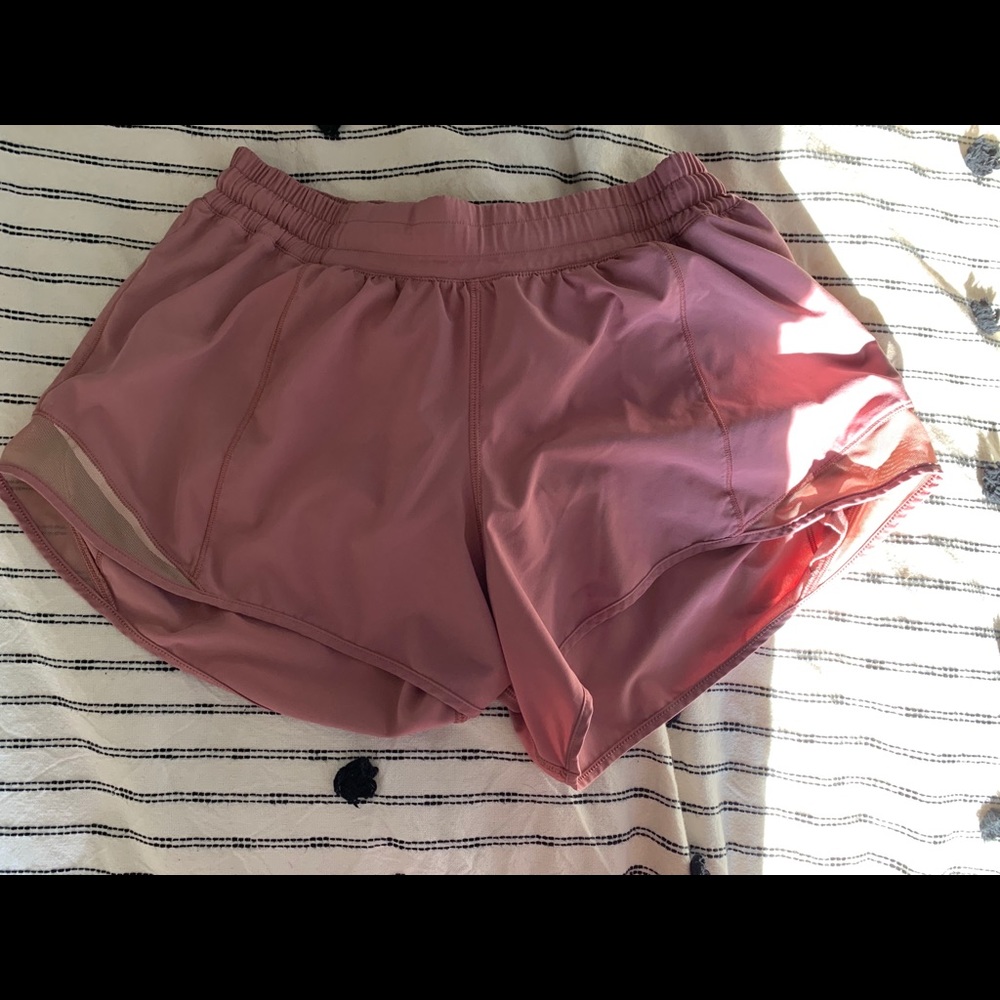 Lulu lemon Hotty Hot shorts. Size 10.